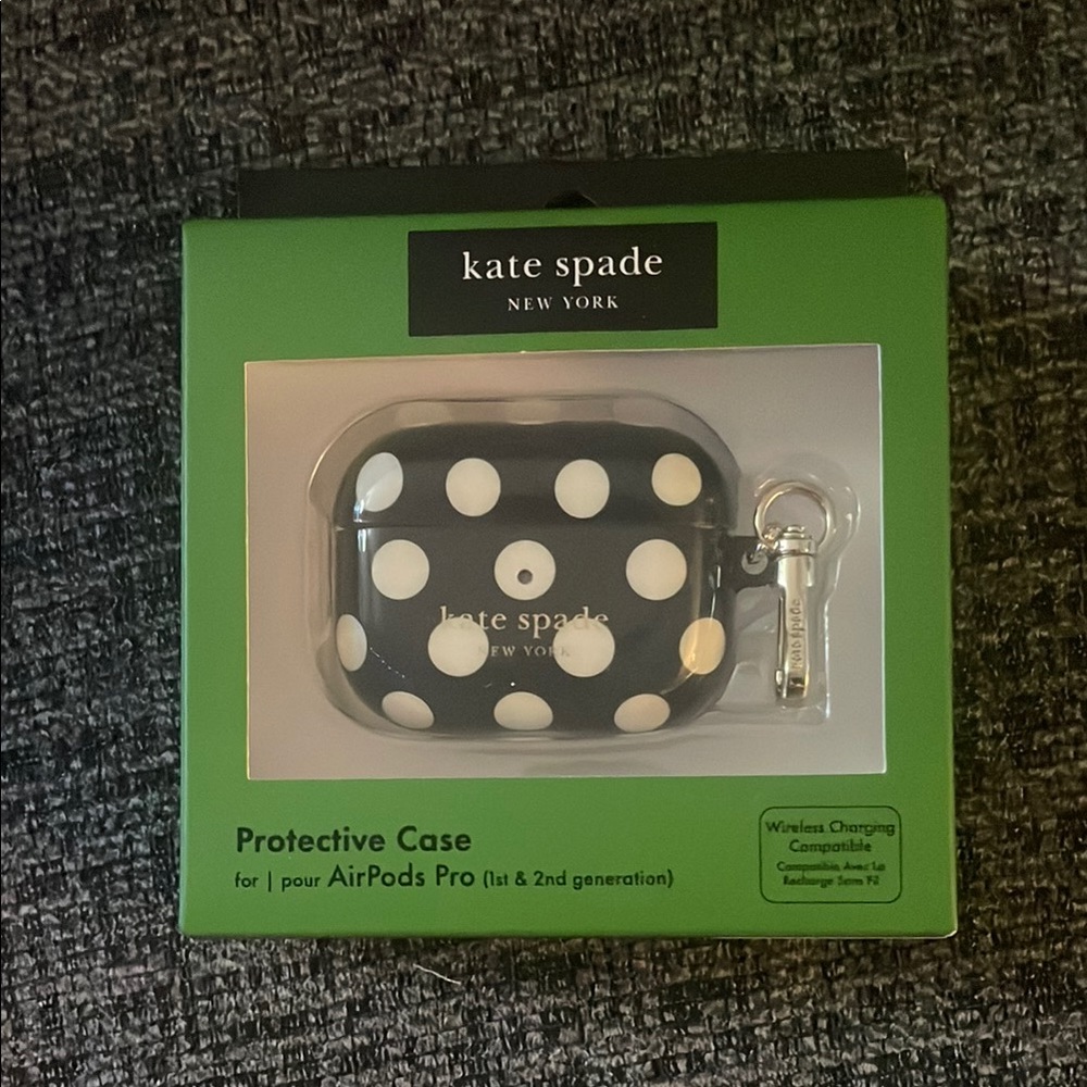 Kate Spade Black and White Polka Dot Case for Cell Phones